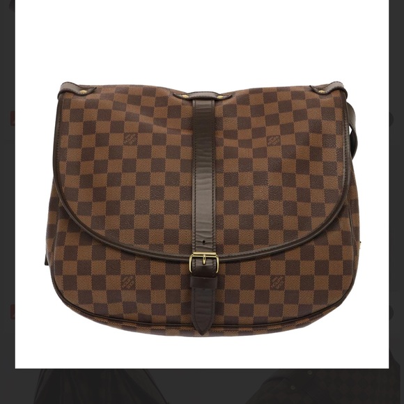 Louis Vuitton Damier Ebene Saumur 35 Shoulder Bag with LV dust bag Pristine - Picture 8 of 16